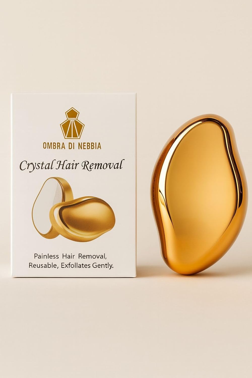 Crystal Hair Eraser Nano-Glass Remover Gold